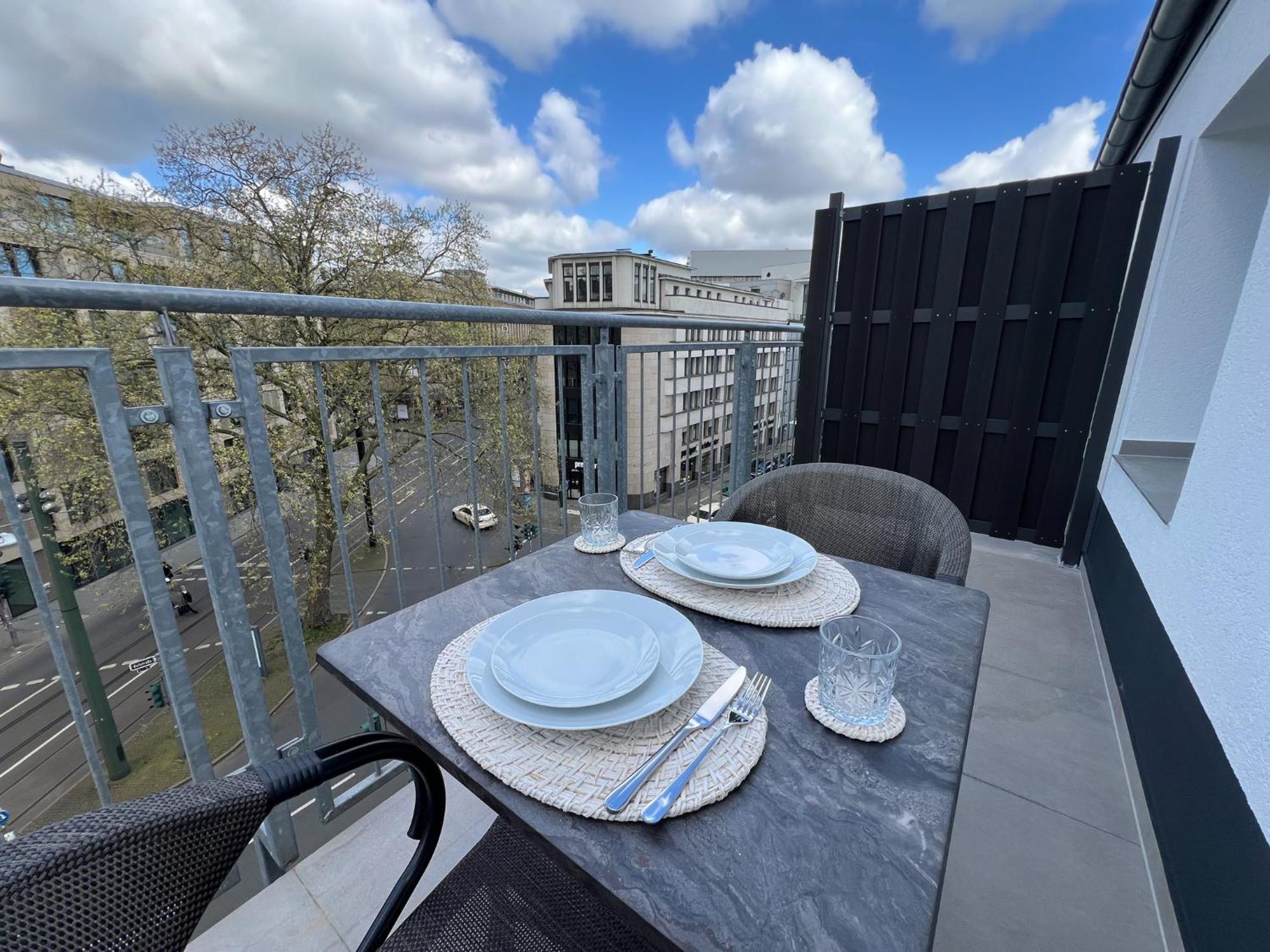 Apartment Duesseldorf City Düsseldorf Exterior foto
